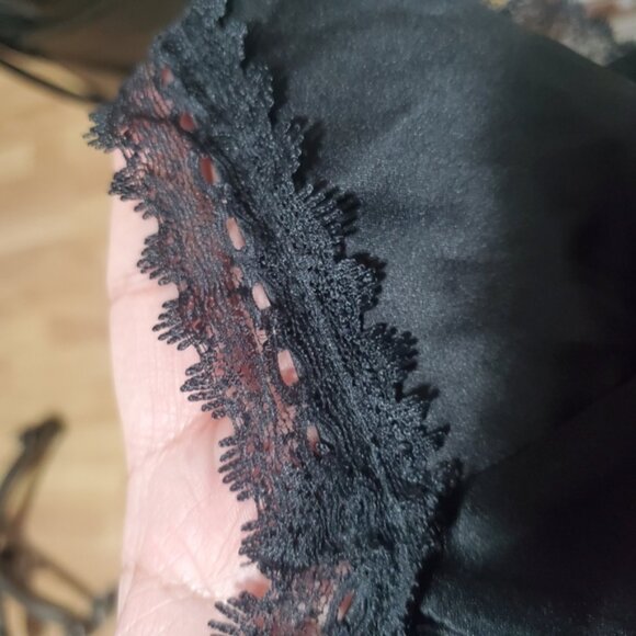 Steve Madden Black Spaghetti Strap Mini Dress - Picture 8 of 11